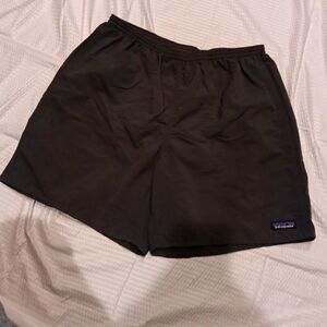 Patagonia Charcoal Gray Athletic Shorts Size L Very Good Condition